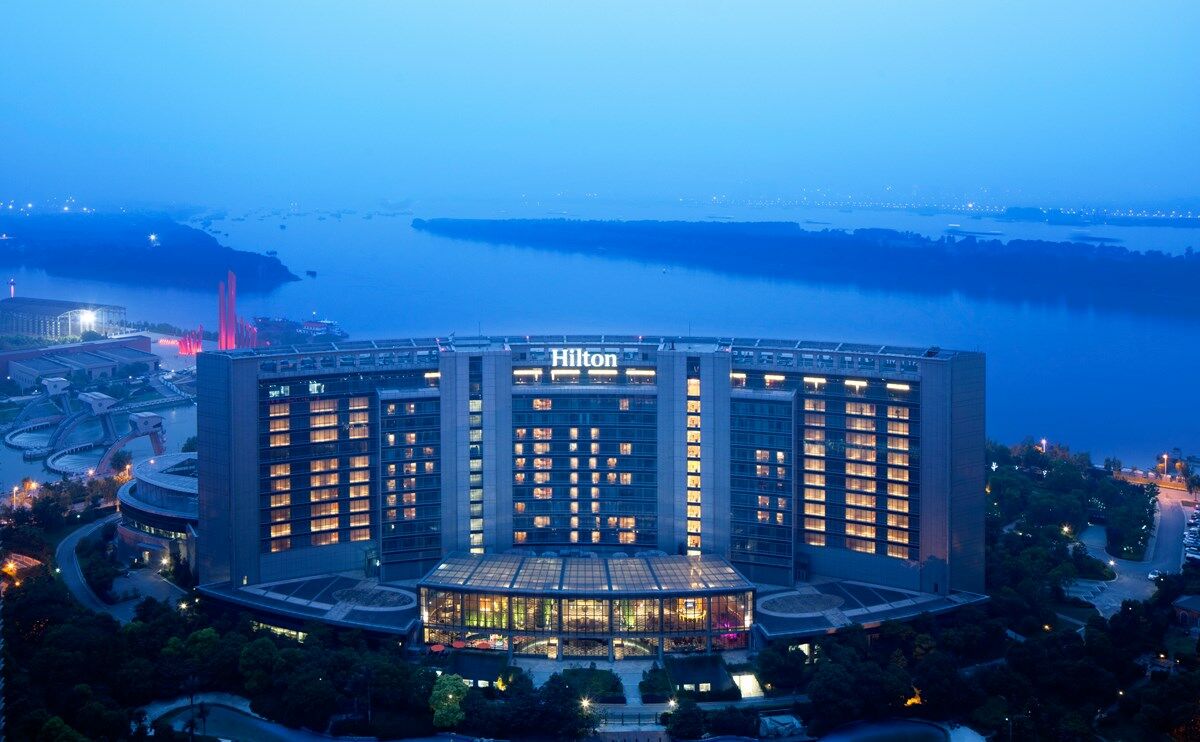 Hilton Nanjing Riverside Exterior photo